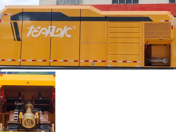 龍吸水牌FLG5210TPS175Z大流量排水搶險(xiǎn)車公告圖片