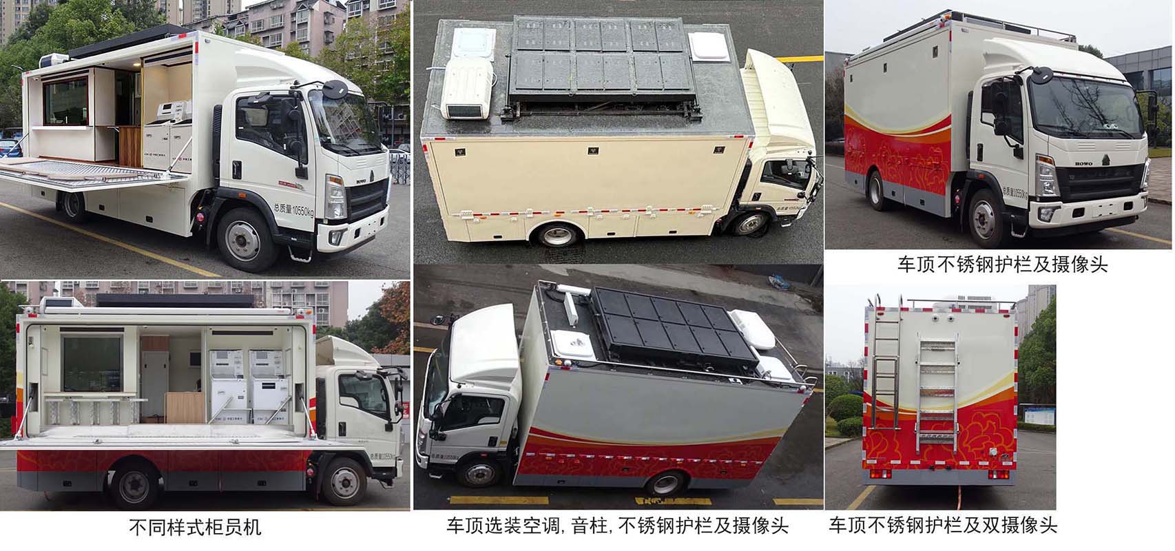圣路牌SLT5110XYAFH2L銀行車公告圖片