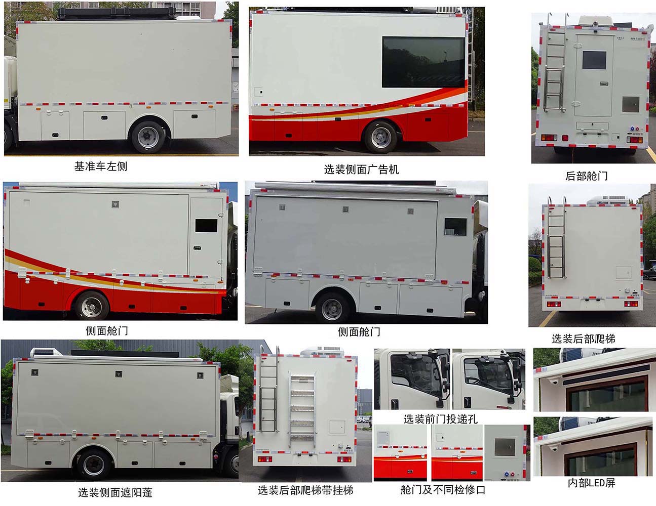 圣路牌SLT5110XYAFH2L銀行車公告圖片