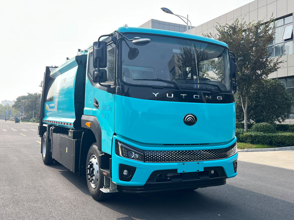 宇通牌YTZ5180ZYSD1BEV純電動(dòng)壓縮式垃圾車公告圖片