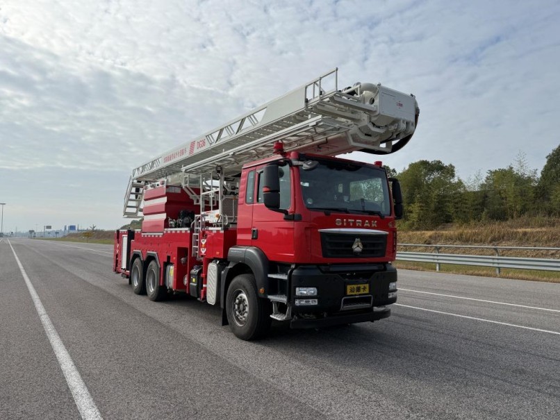 金猴牌SXT5331JXFDG36登高平臺消防車公告圖片