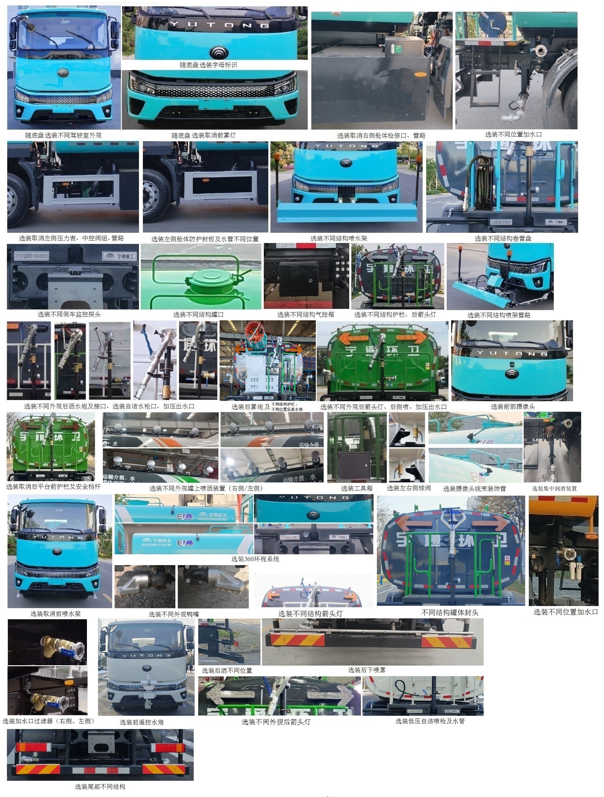 宇通牌YTZ5187GQXD2BEVA純電動清洗車公告圖片