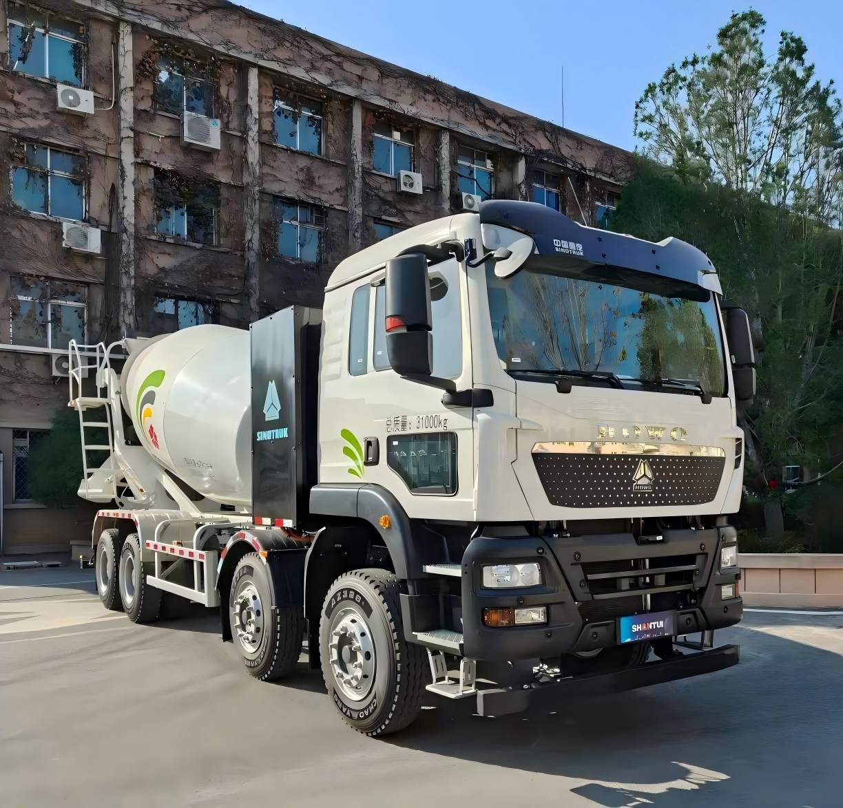建友牌SDX5318GJBBEV7純電動混凝土攪拌運輸車公告圖片