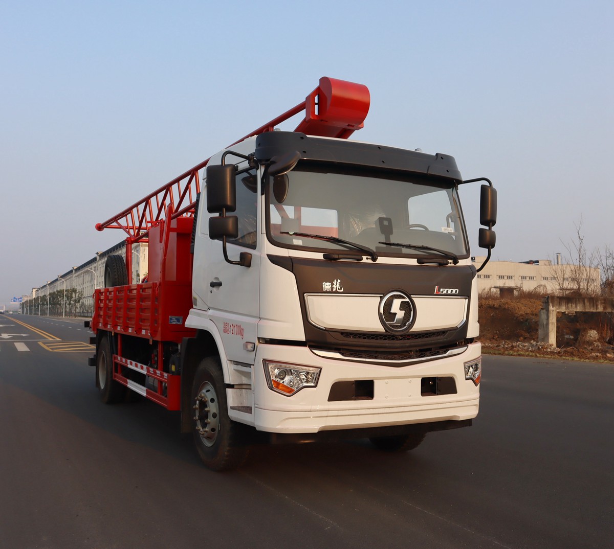 中汽力威牌HLW5120TZJSX6鉆機(jī)車公告圖片