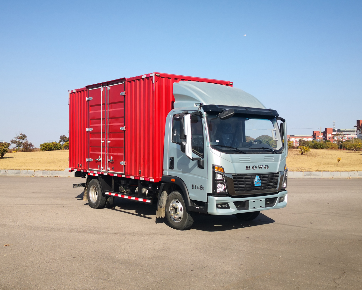 豪沃牌ZZ5047ZKXH3414Z147BEVA0純電動(dòng)車廂可卸式汽車公告圖片