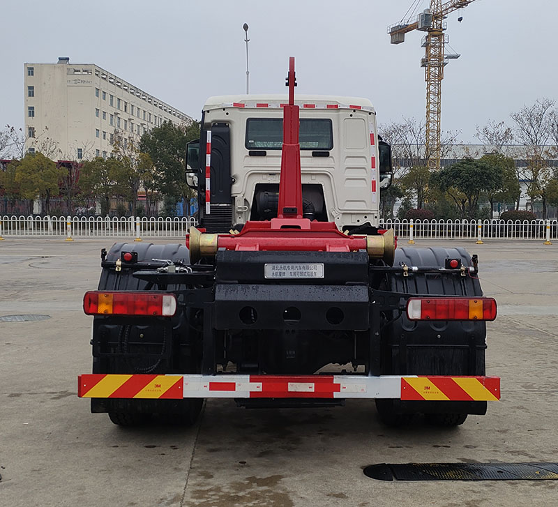永航星牌YHA5187ZXXZZ車廂可卸式垃圾車公告圖片