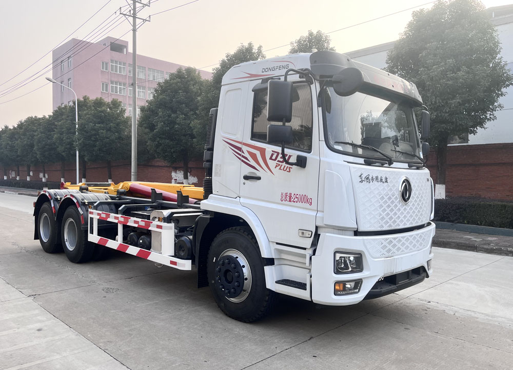 歐威沃牌CXK5255ZXX6DFV車廂可卸式垃圾車公告圖片