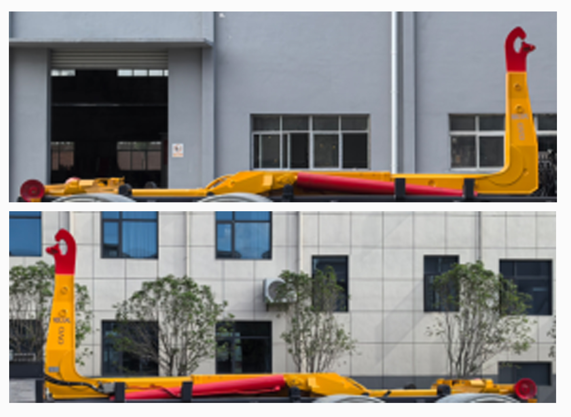 歐威沃牌CXK5255ZXX6DFV車廂可卸式垃圾車公告圖片