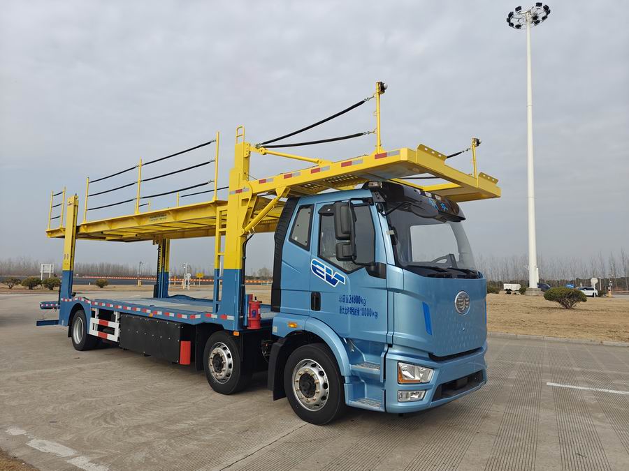 解放牌CA5250TCLP62L7T3BEV純電動(dòng)車輛運(yùn)輸車公告圖片