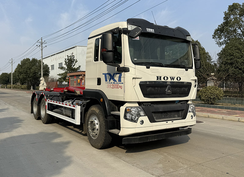 永航星牌YHA5257ZXXZZ車廂可卸式垃圾車公告圖片