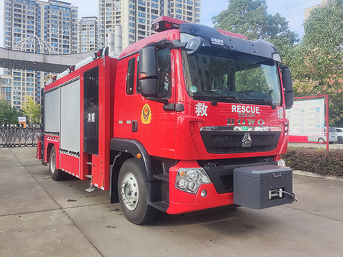 新東日牌YZR5131TXFJY130/H6搶險(xiǎn)救援消防車公告圖片