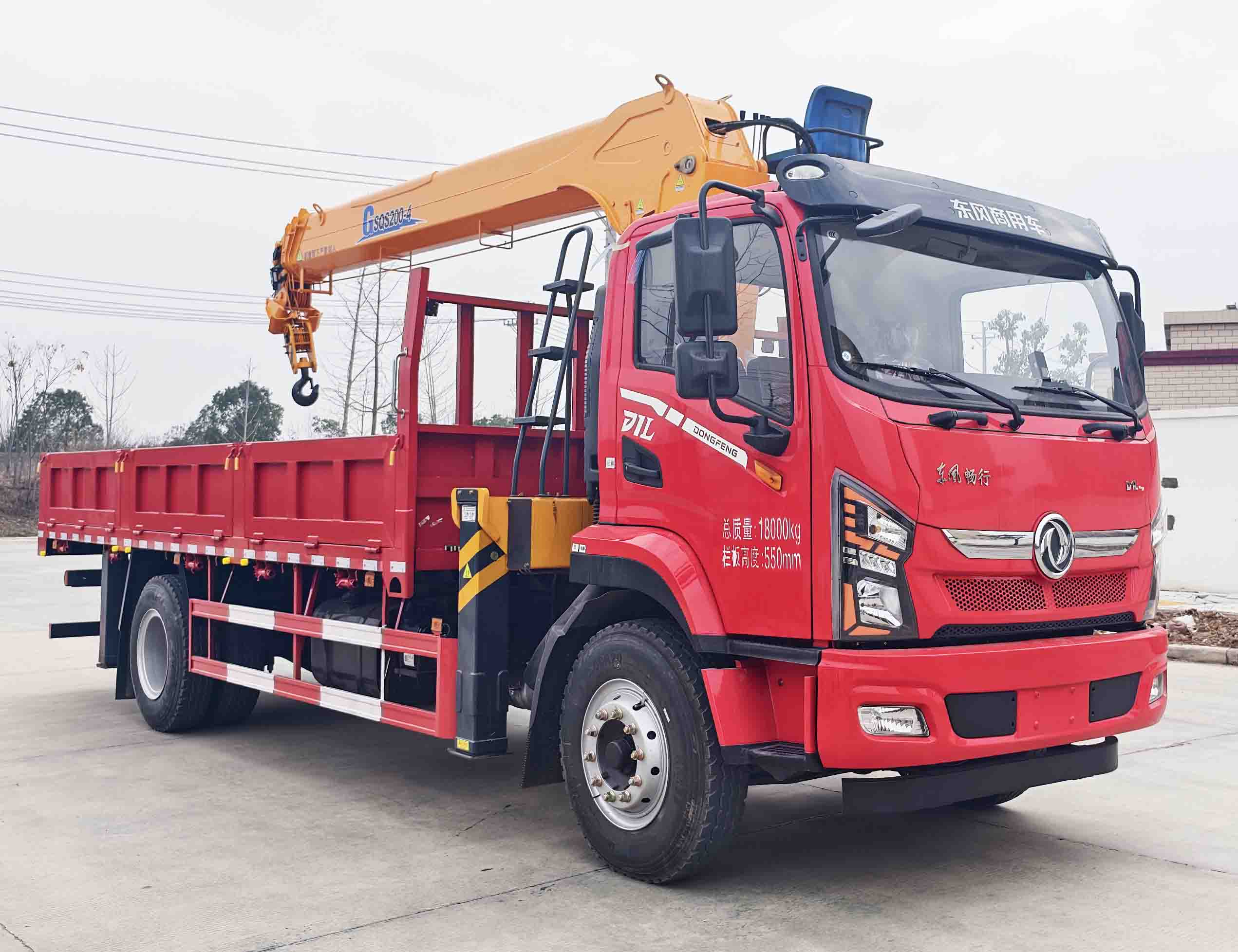 RLQ5180JSQD6型随车起重运输车图片