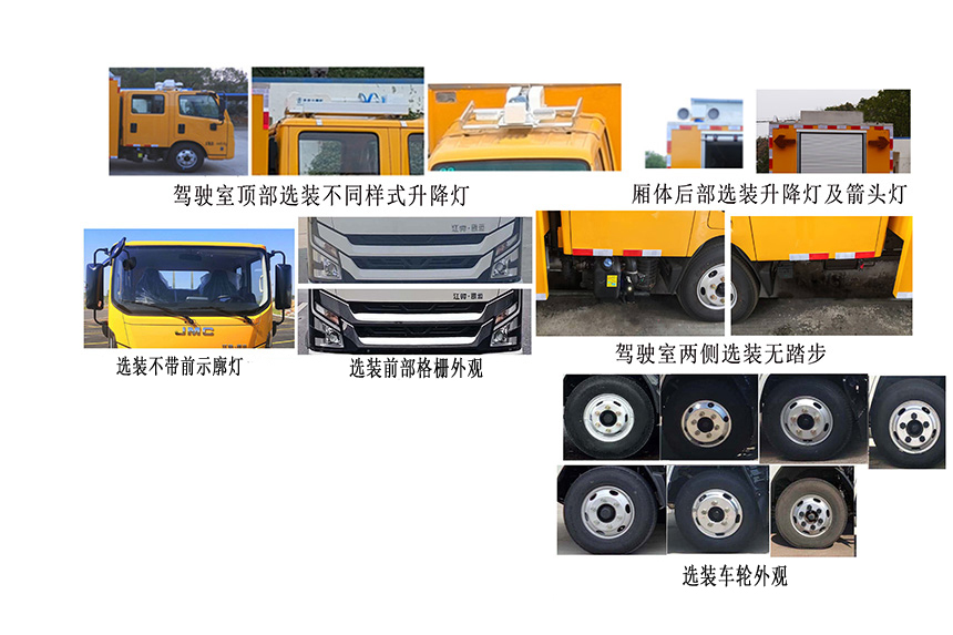 桐工牌TBJ5042XHQ后勤保障服务车公告图片