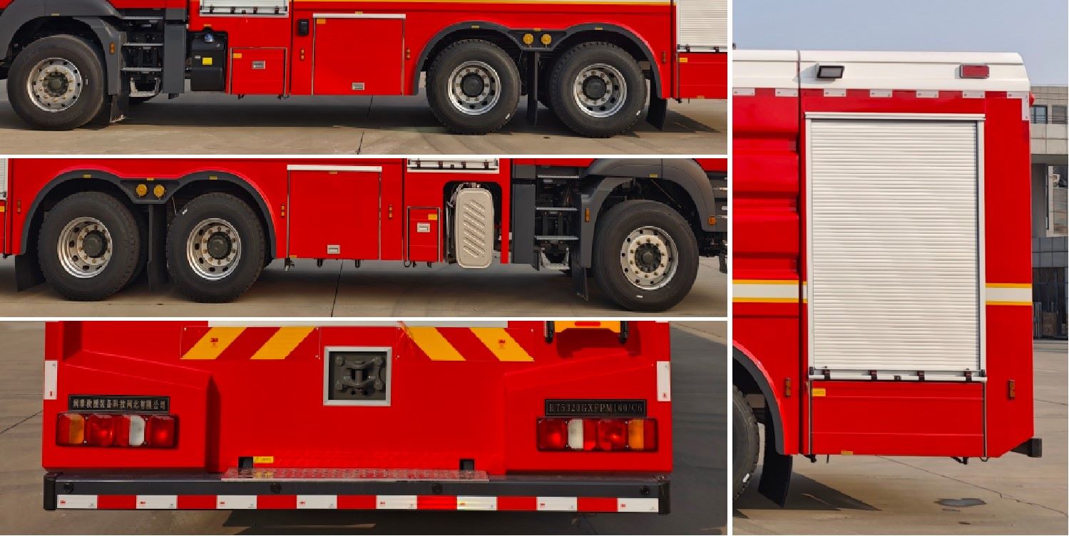 润泰牌RT5320GXFPM160/C6泡沫消防车公告图片