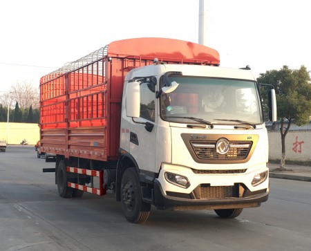 東風(fēng)牌DFH5160CCYEX5A倉(cāng)柵式運(yùn)輸車公告圖片