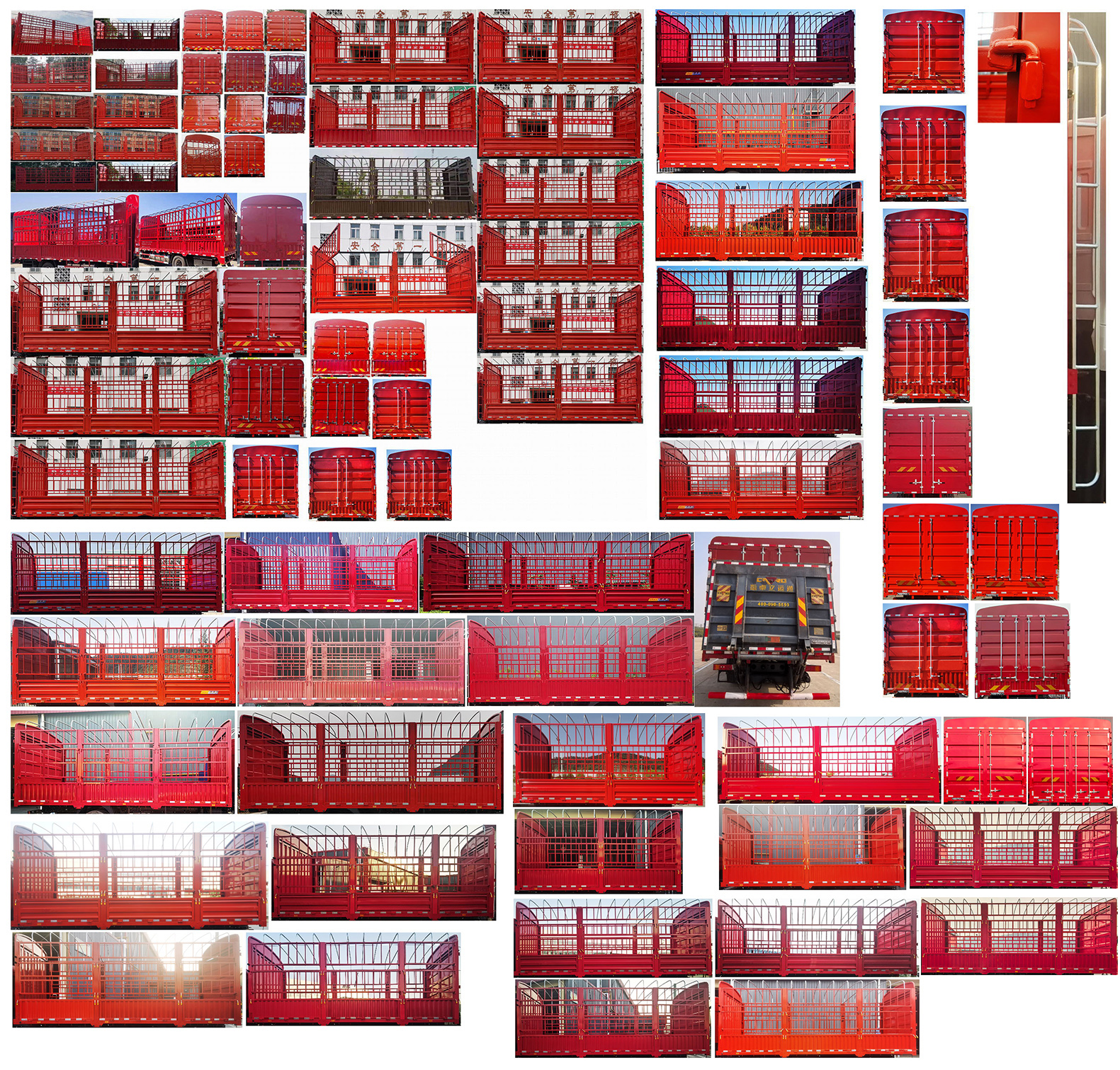 東風牌DFH5180CCYEX5倉柵式運輸車公告圖片