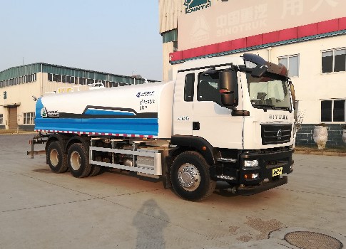 綠葉牌JYJ5256GSSF灑水車(chē)公告圖片