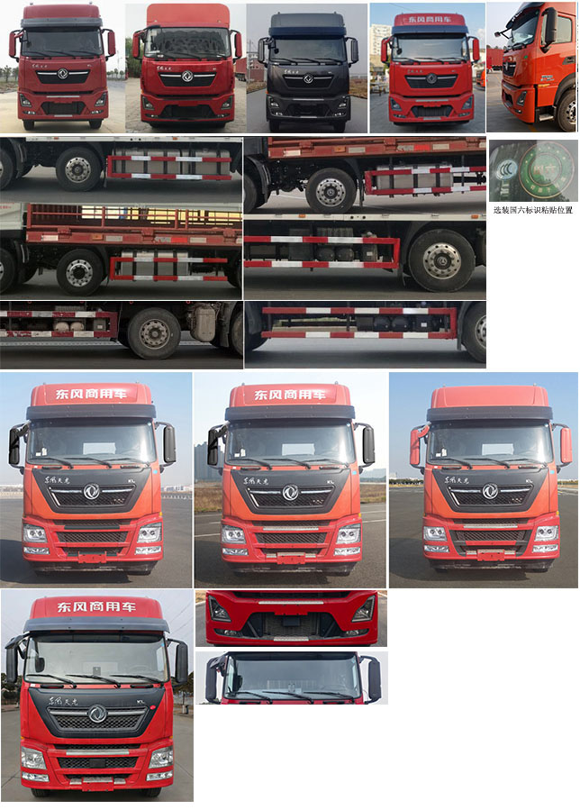 東風(fēng)牌DFH5310CCQDX1畜禽運(yùn)輸車(chē)公告圖片