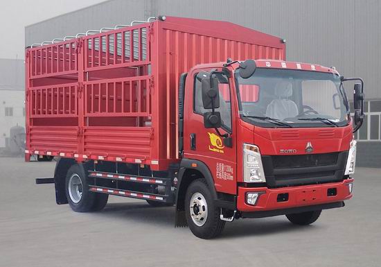 豪沃牌ZZ5117CCYH4515F1倉(cāng)柵式運(yùn)輸車公告圖片