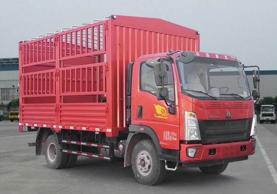 豪沃牌ZZ5117CCYH3815F1倉柵式運輸車公告圖片