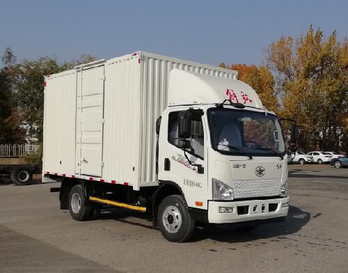 解放牌CA5090XXYP40K42L2E6A84廂式運(yùn)輸車(chē)公告圖片