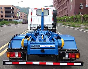 山花牌JHA5072ZXXQLA6車(chē)廂可卸式垃圾車(chē)公告圖片