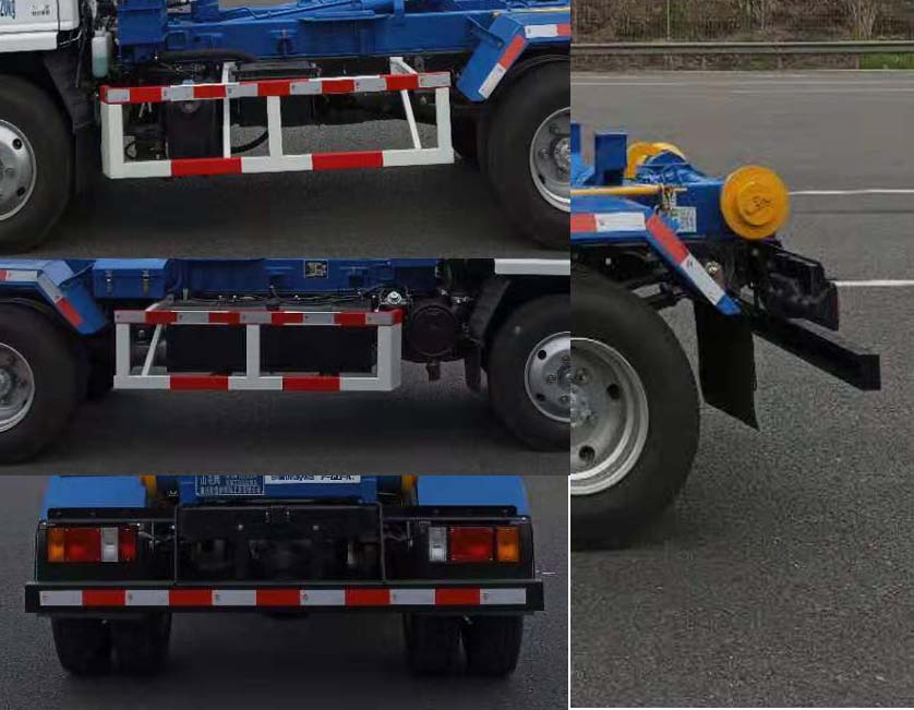 山花牌JHA5072ZXXQLA6車(chē)廂可卸式垃圾車(chē)公告圖片