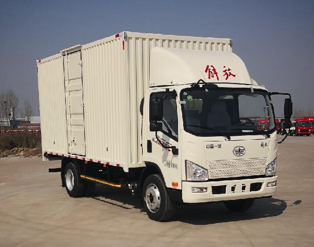 解放牌CA5090XXYP40K59L3E6A84廂式運輸車公告圖片