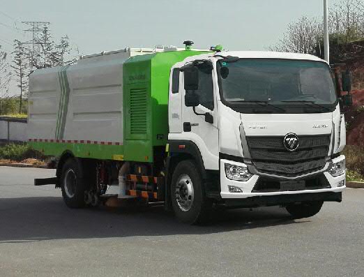 福田牌BJ5184TSLE6-H2掃路車公告圖片