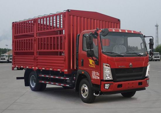 豪沃牌ZZ5117CCYH4515F112倉柵式運(yùn)輸車公告圖片