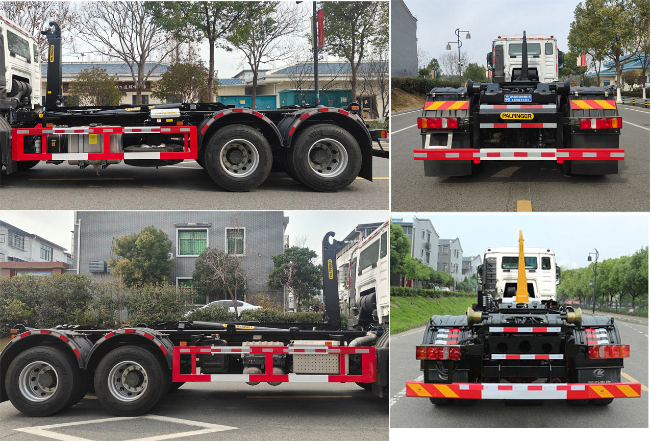程力威牌CLW5257ZXXZ6車廂可卸式垃圾車公告圖片