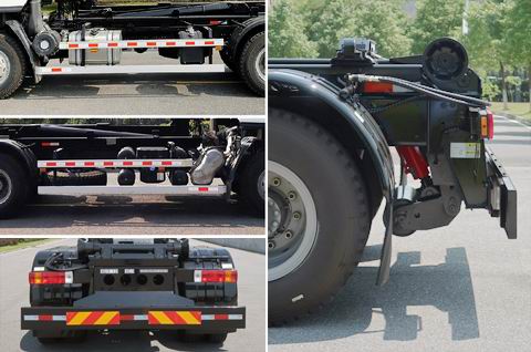 中聯(lián)牌ZBH5251ZXXLZE6車廂可卸式垃圾車公告圖片