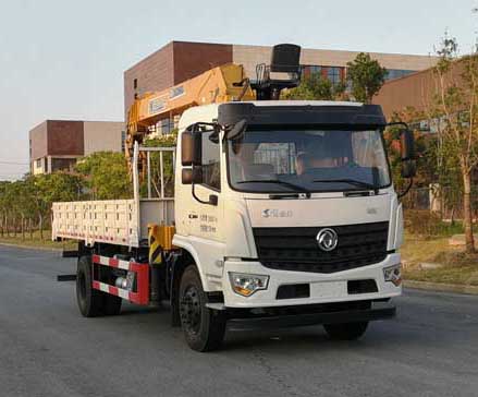 東風(fēng)牌DFV5183JSQGP6D隨車起重運(yùn)輸車公告圖片