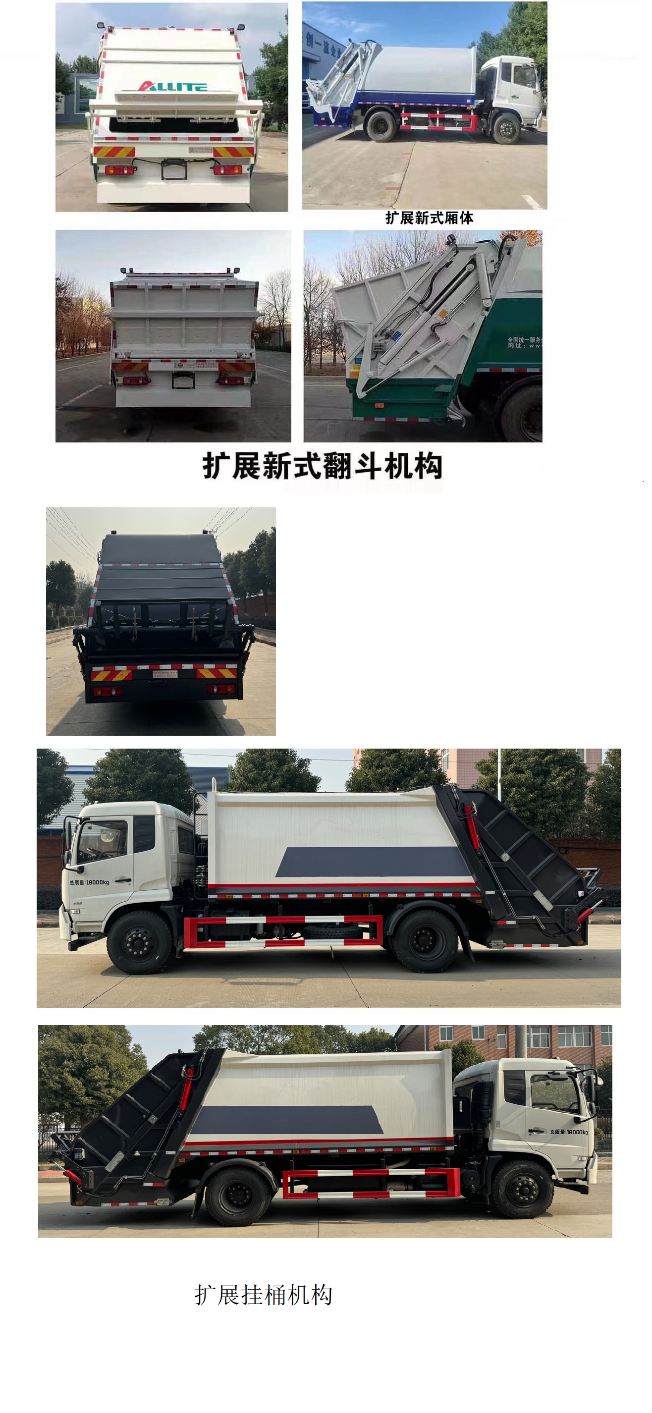 赛哥尔牌QTH5181ZYS压缩式垃圾车公告图片