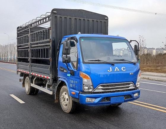 江淮牌HFC5041CCYB23K1C7S-1倉柵式運輸車公告圖片