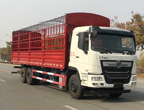 東風(fēng)牌DFV5257CCYGP6D1倉(cāng)柵式運(yùn)輸車公告圖片