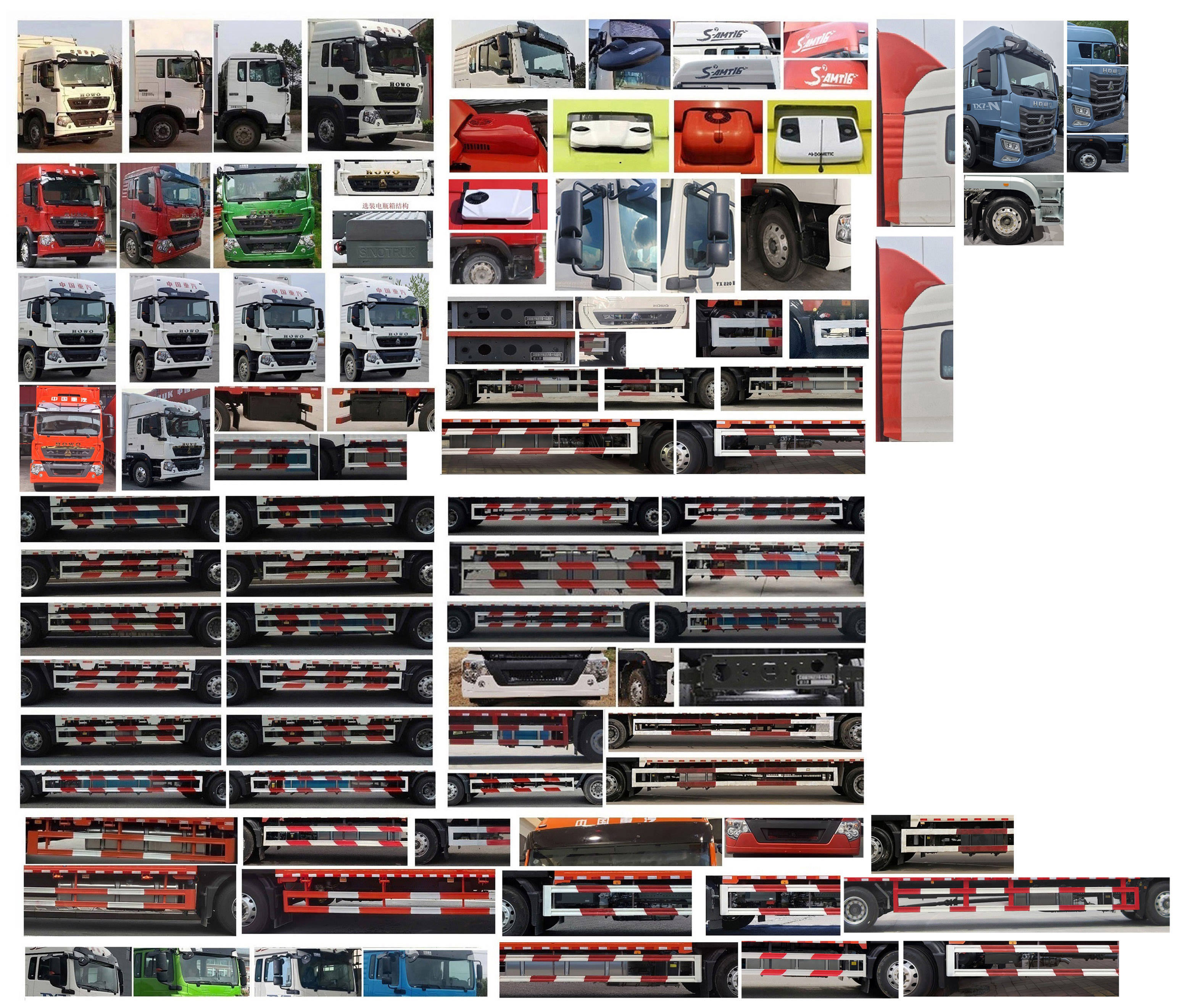 豪沃牌ZZ5187XYKN711GF1翼開啟廂式車公告圖片