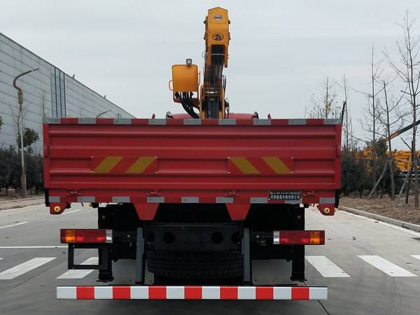 駿通牌JF5251JSQSX12隨車起重運(yùn)輸車公告圖片