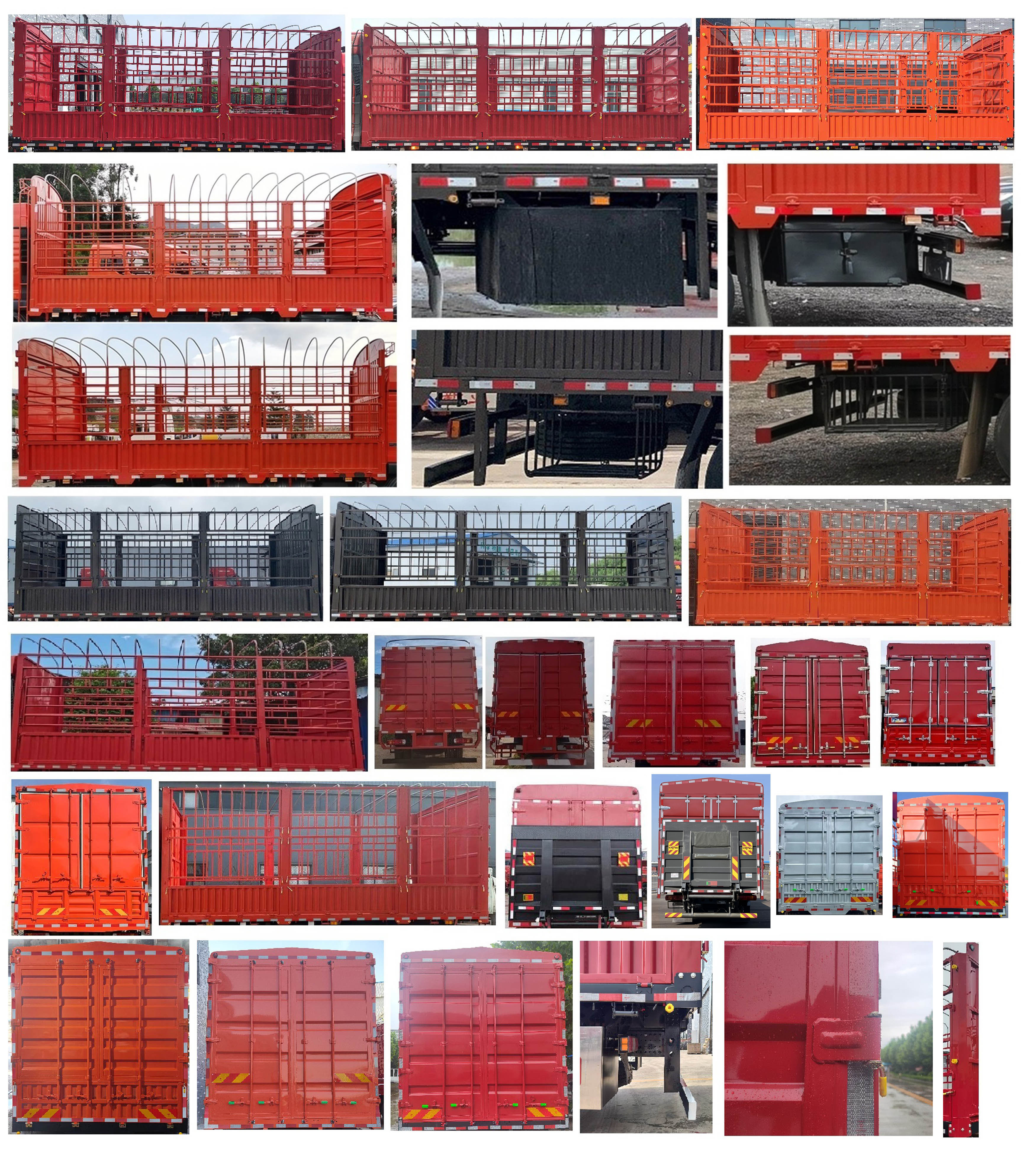 豪沃牌ZZ5187CCYK501GF1倉柵式運(yùn)輸車公告圖片