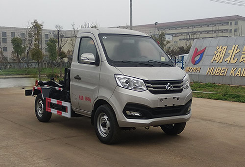 凱力風(fēng)牌KLF5031ZXXS6車廂可卸式垃圾車公告圖片