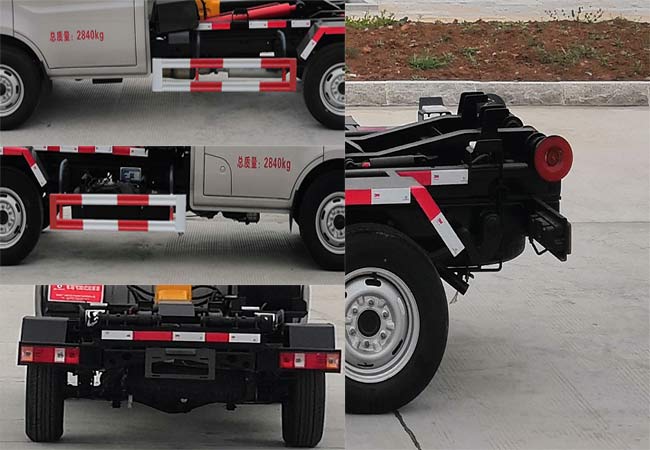 凱力風(fēng)牌KLF5031ZXXS6車廂可卸式垃圾車公告圖片