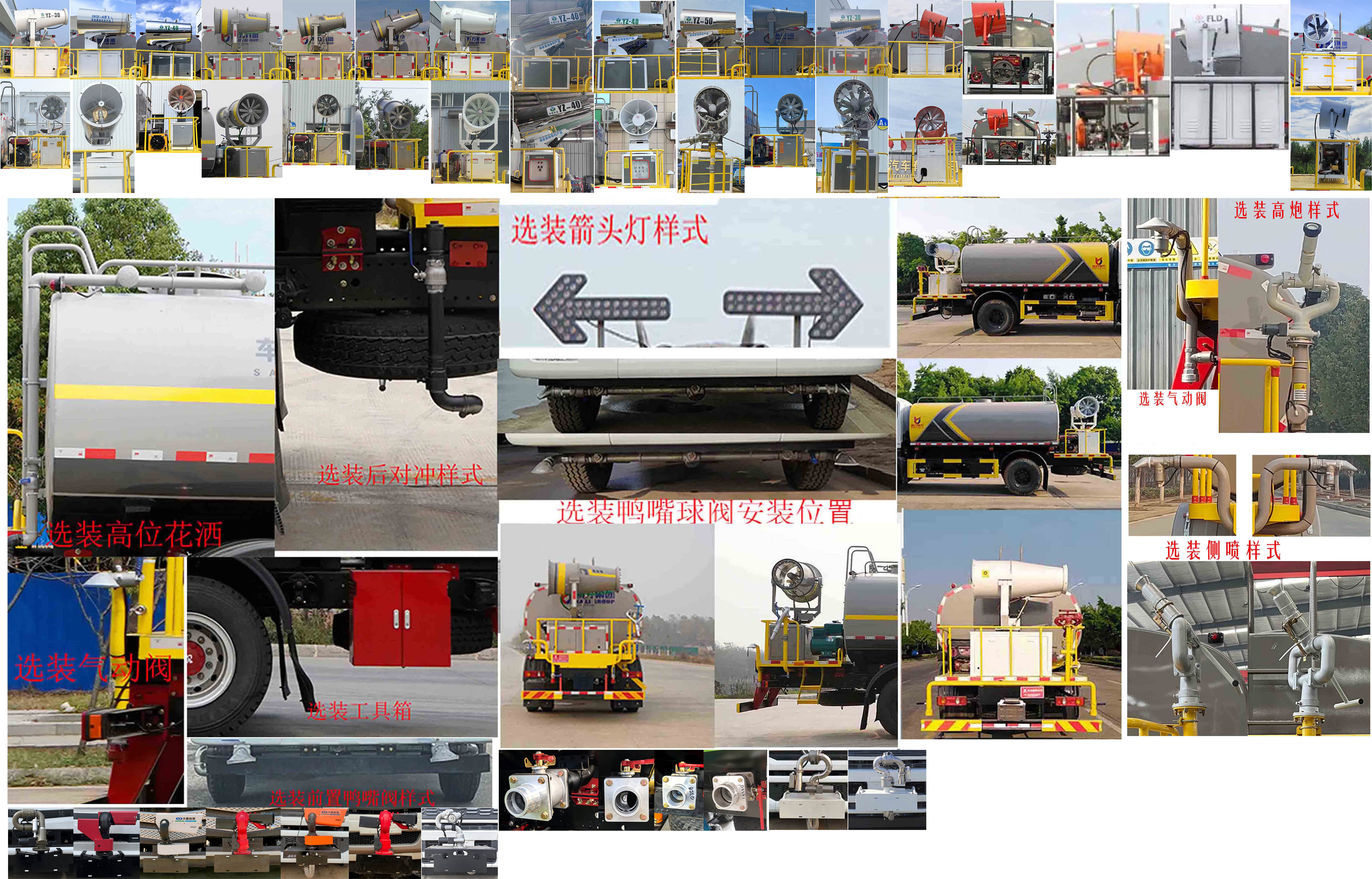 凱力風(fēng)牌KLF5160TDYD6多功能抑塵車(chē)公告圖片