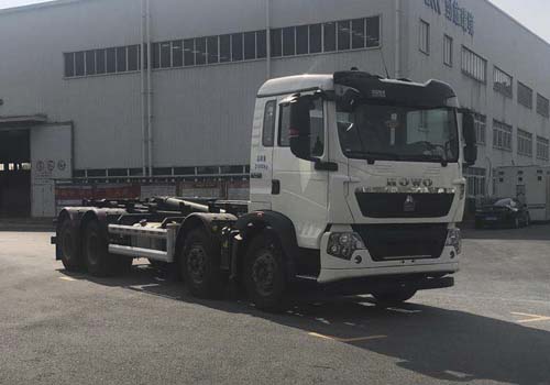 樂潔牌JLL5310ZXXZZE6車廂可卸式垃圾車公告圖片