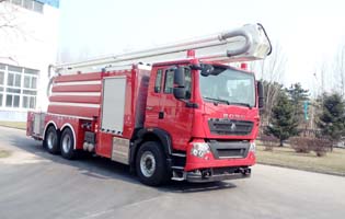 金猴牌SXT5310JXFJP25舉高噴射消防車公告圖片