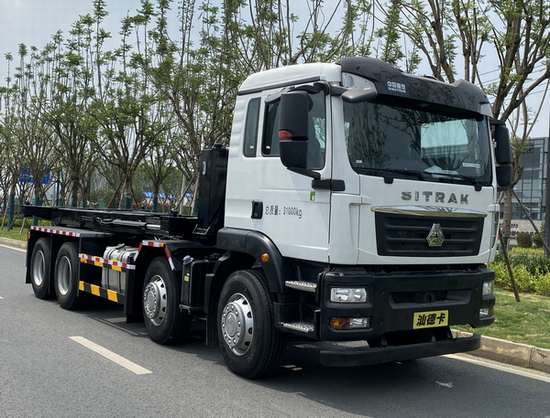 今創(chuàng)嘉藍(lán)牌KTE5311ZXXZ6車廂可卸式垃圾車公告圖片