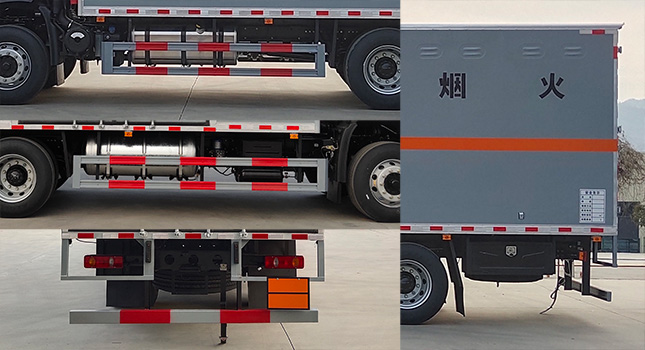 專(zhuān)致牌YZZ5180XRYDF6易燃液體廂式運(yùn)輸車(chē)公告圖片