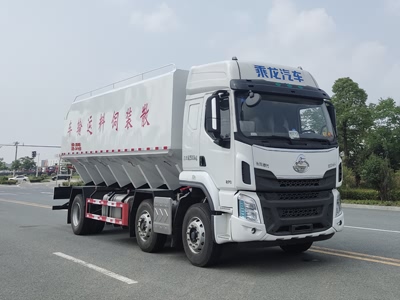 新東日牌YZR5250ZSLLZ6散裝飼料運輸車公告圖片