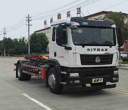 帝王環(huán)衛(wèi)牌HDW5188ZXXZ6車廂可卸式垃圾車公告圖片