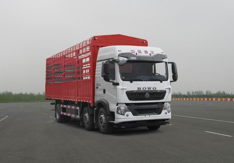 豪沃牌ZZ5257CCYM46CGF1倉柵式運輸車公告圖片