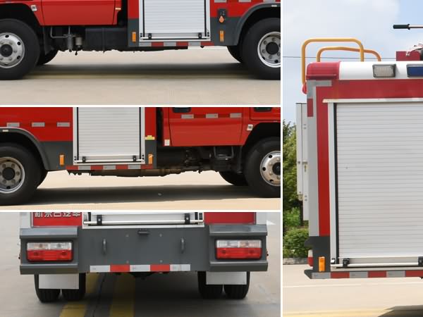 新東日牌YZR5070GXFSG20/E6水罐消防車公告圖片